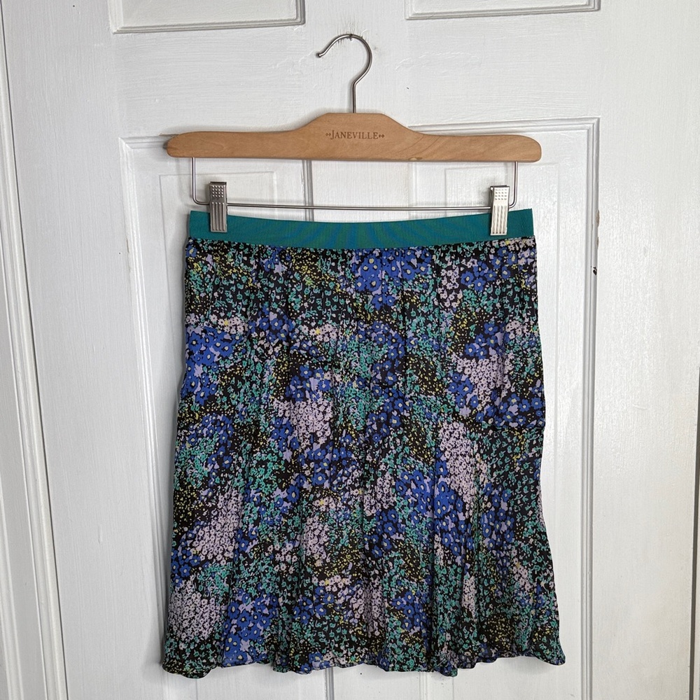 Anthropologie Mauve Kerry Pull-on Flouncy Lightweight Skirt W1852 Sz S - Picture 3 of 10